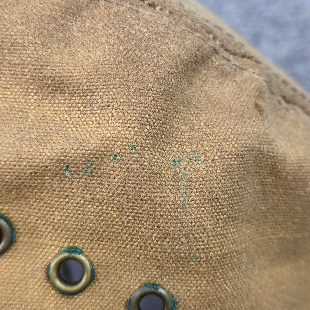 Vintage McAlister Custom Waxed Canvas Bush Hat Made in USA Outback 90s Boonie - Picture 6 of 9